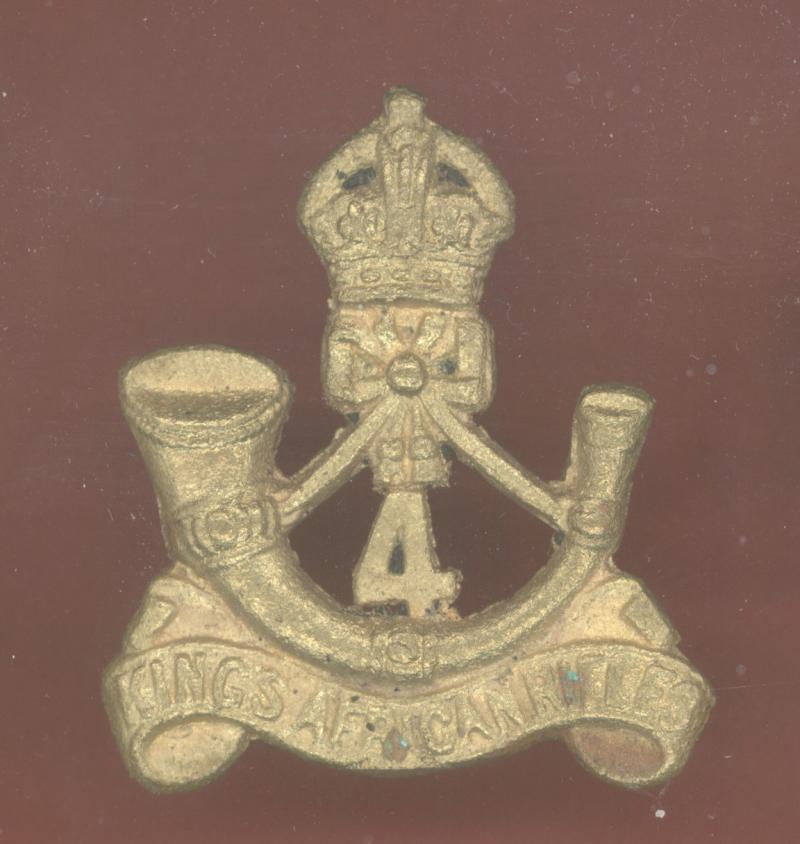 4th King's African Rifles cap badge