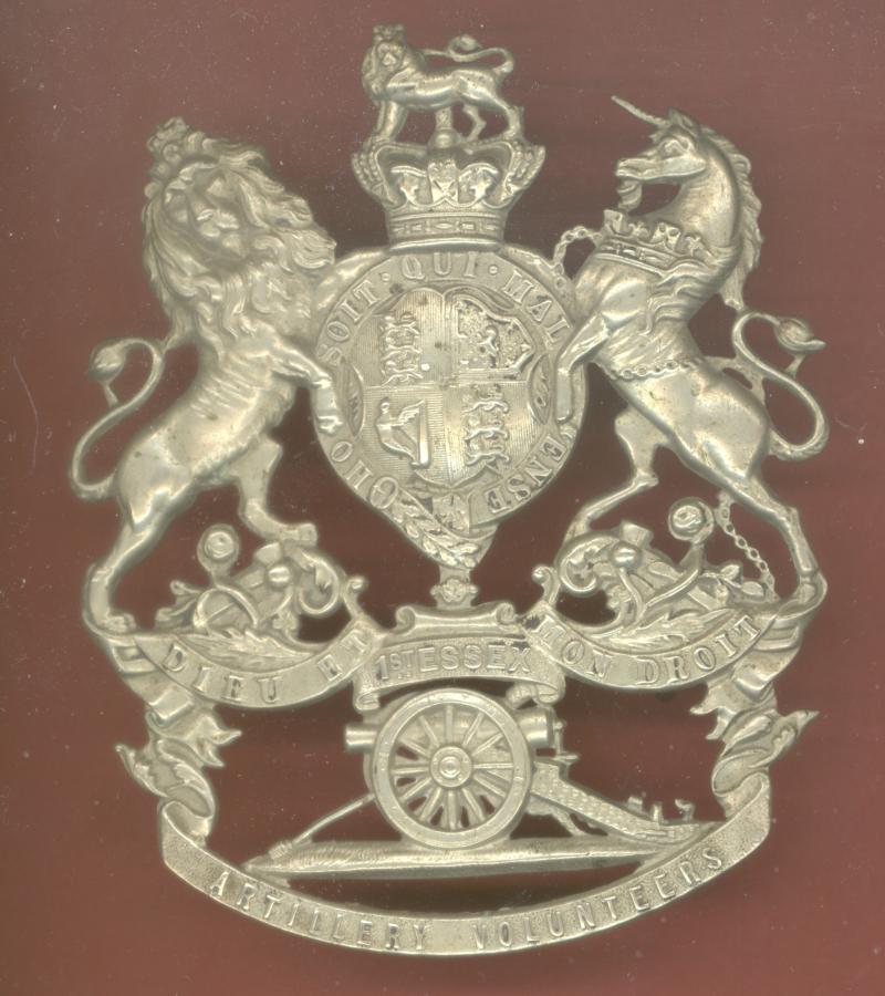 1st Essex Artillery Volunteers Victorian helmet plate