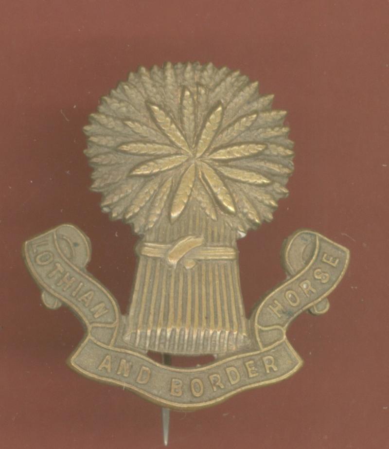 Scottish Lothian & Border Horse Yeomanry sweetheart badge