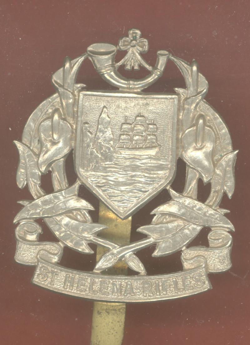 St.Helena Rifles cap badge