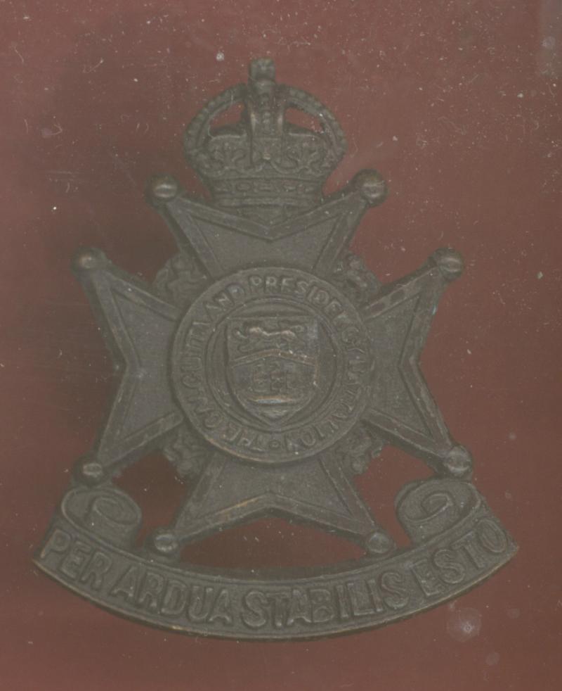 Indian Army ; Calcutta & Presidency Battalion cap badge