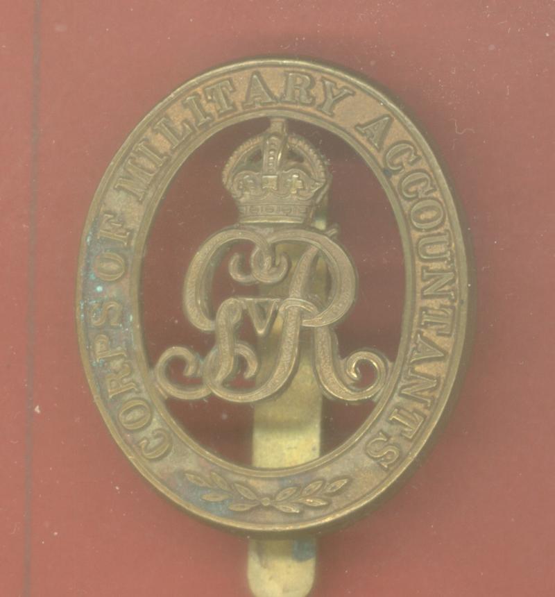 Corps of military Accountants OR's cap badge