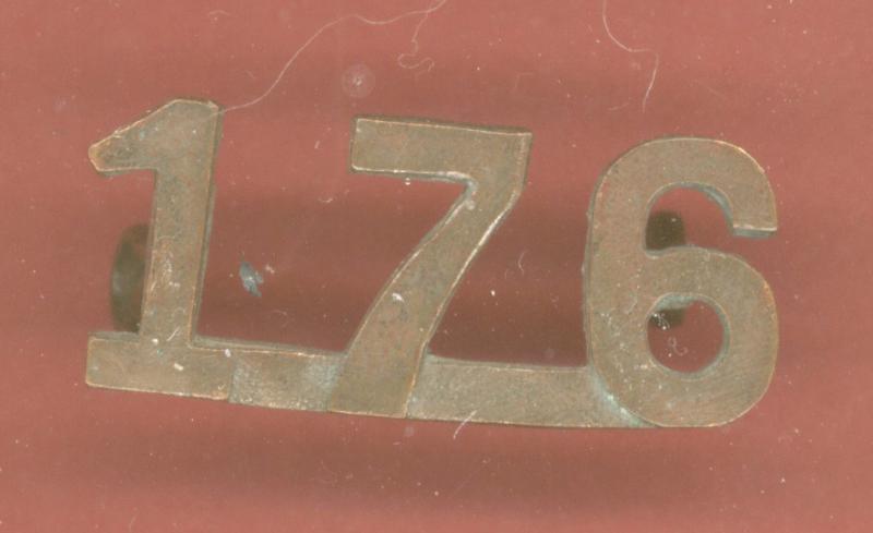 Canadian 176th Niagara Rangers, Welland County Bn. WW1 CEF numeral