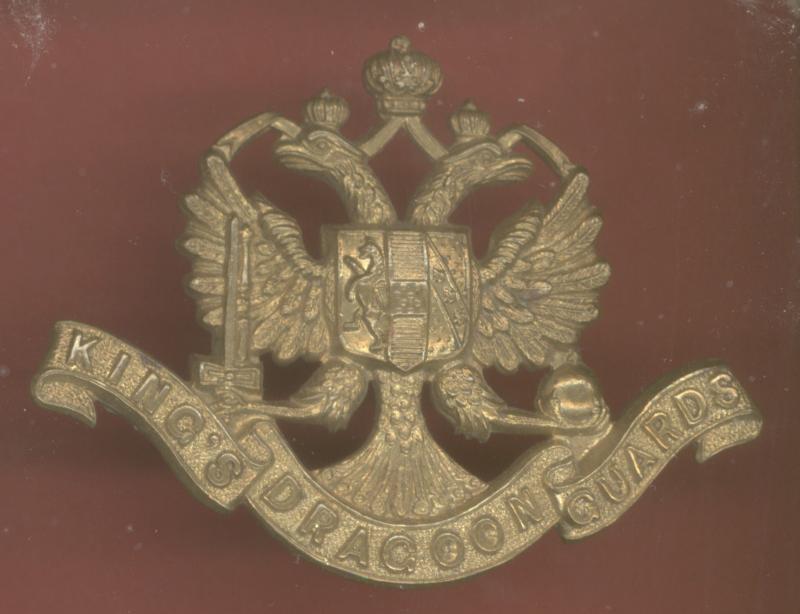 1st King's Dragoon Guards Victorian OR's cap badge