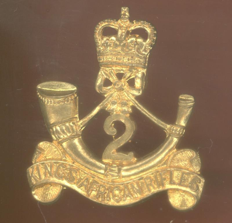 2nd King's African Rifles cap badge