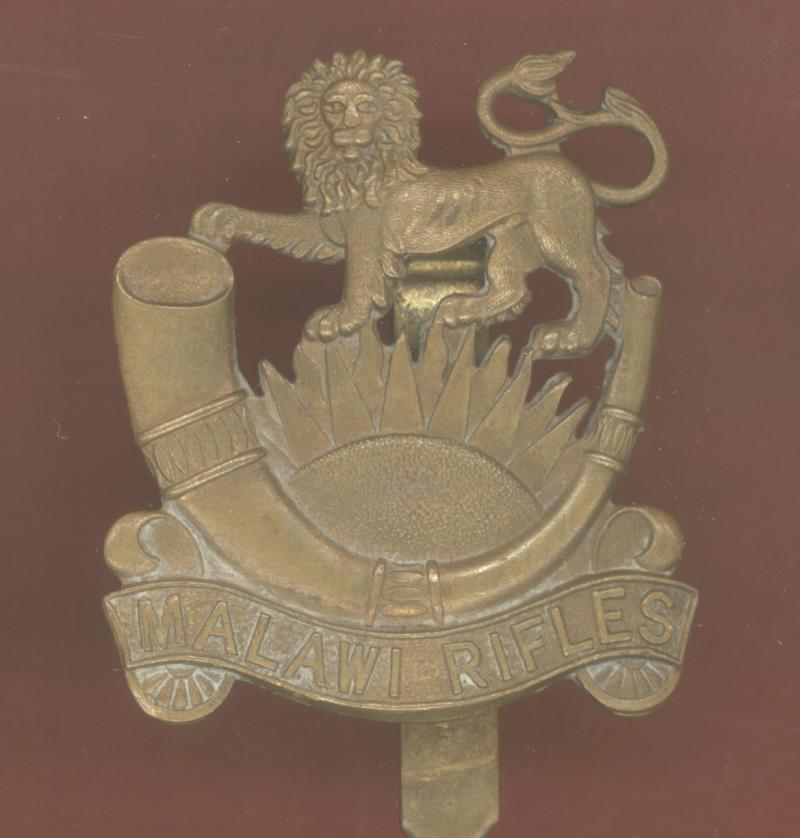 British Colonial Malawi Rifles cap badge