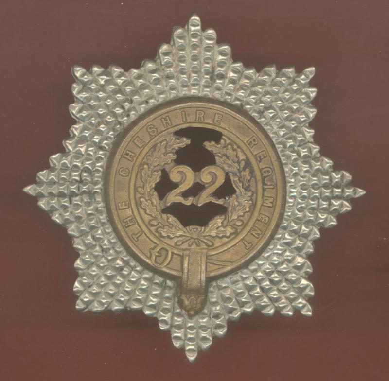 The Cheshire Regiment Bandsman pouch badge