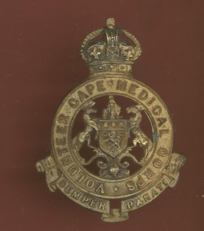 South African Volunteer Cape Medical Corps cap badge