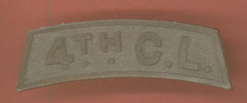 4th Canadian Pioneer Bn. WW1 CEF shoulder title