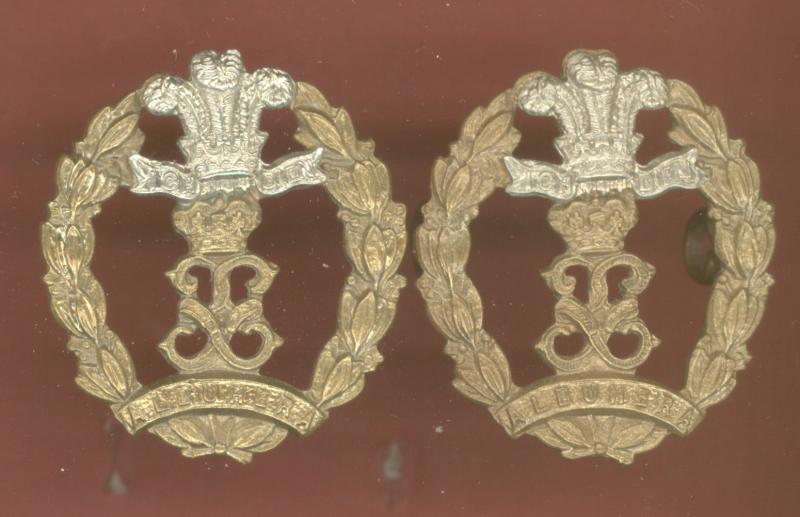 The Middlesex Regiment OR's collar badges