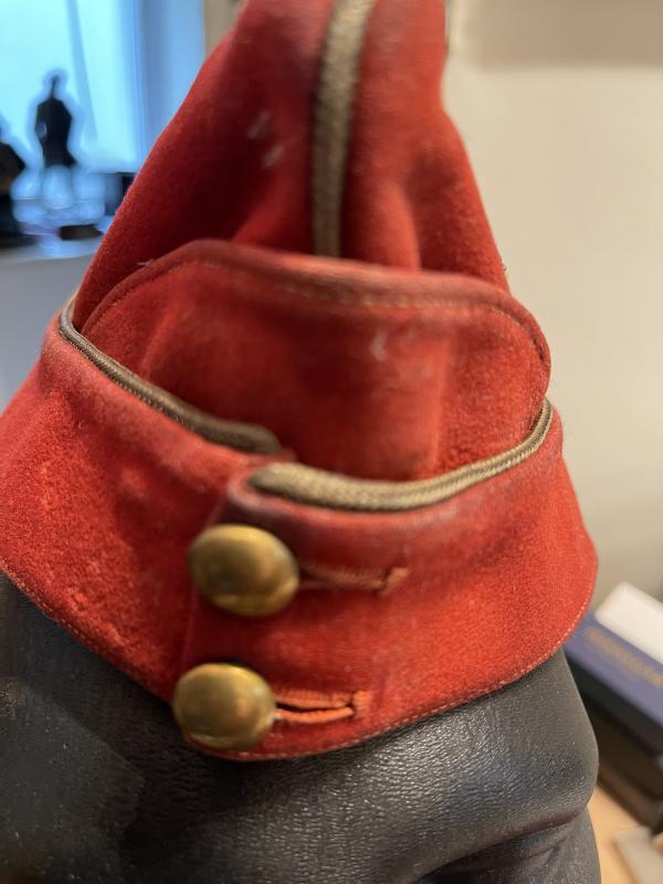 3rd The King’s Own Hussars Officer's side cap