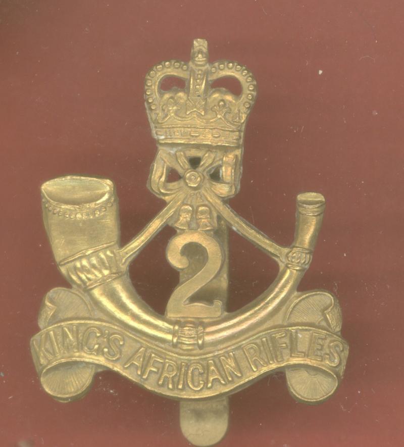 2nd King's African Rifles cap badge