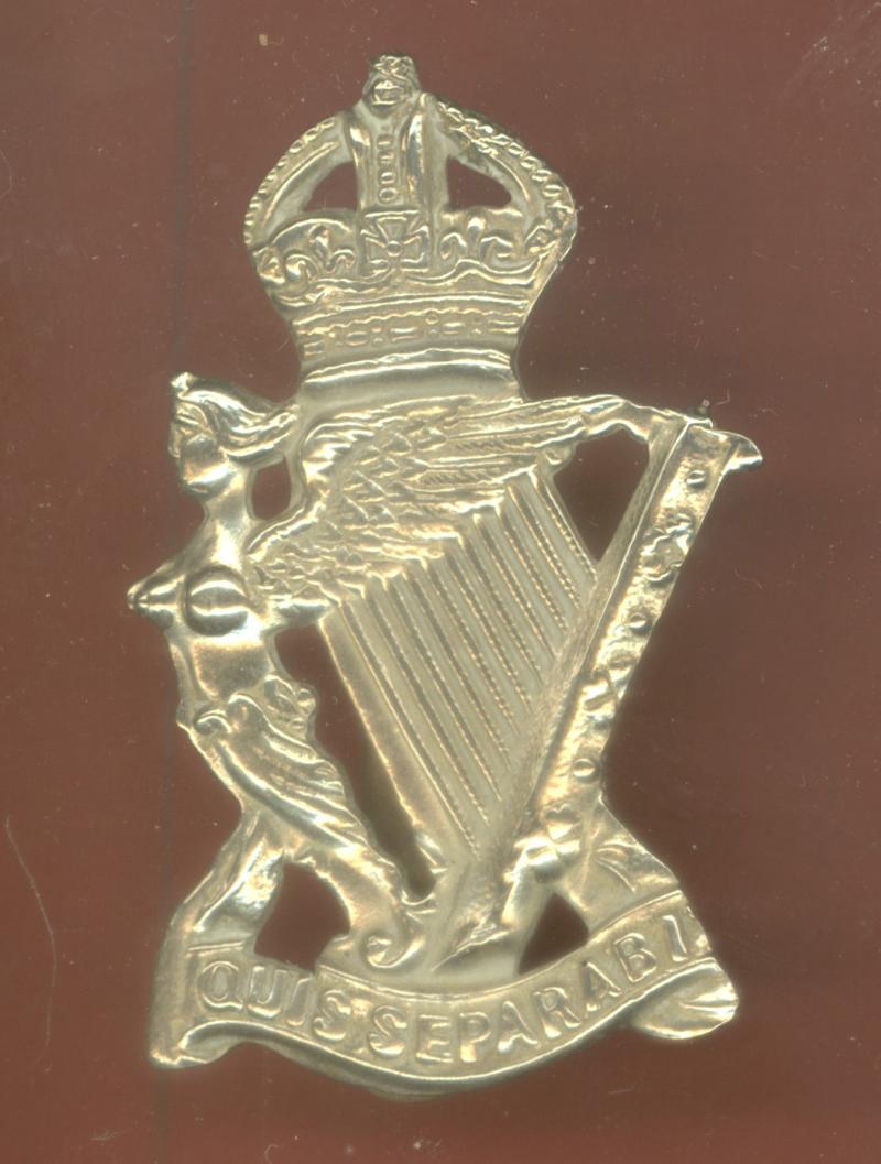 Irish Royal Ulster Rifles OR's caubeen badge