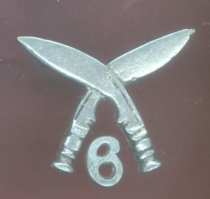 6th Gurkha Rifles cap badge