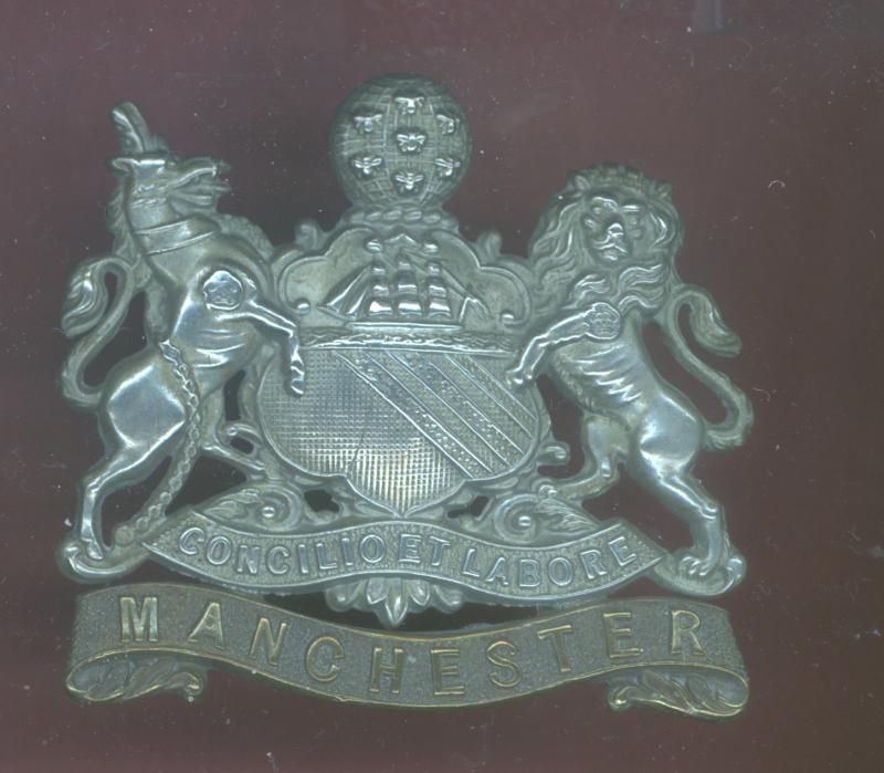 The Manchester Regiment Victorian OR's cap badge