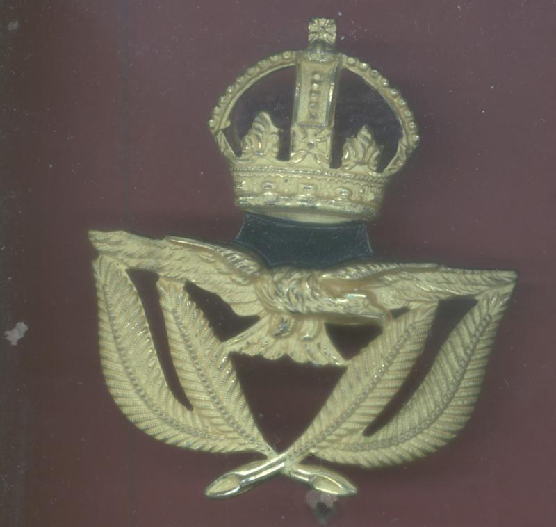 Royal Air Force WW2 Warrant Officer's cap badge