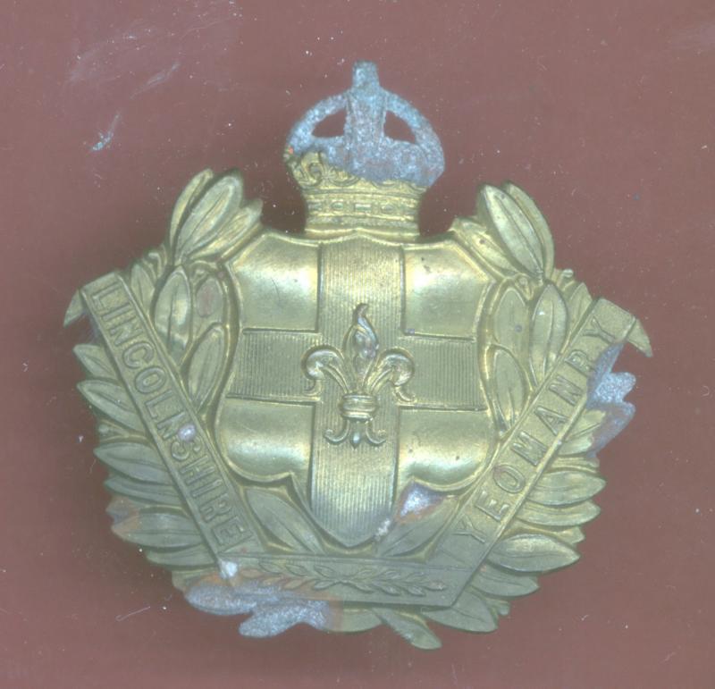 The Lincolnshire Yeomanry OR's cap badge