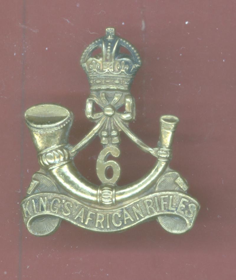 6th King's African Rifles cap badge