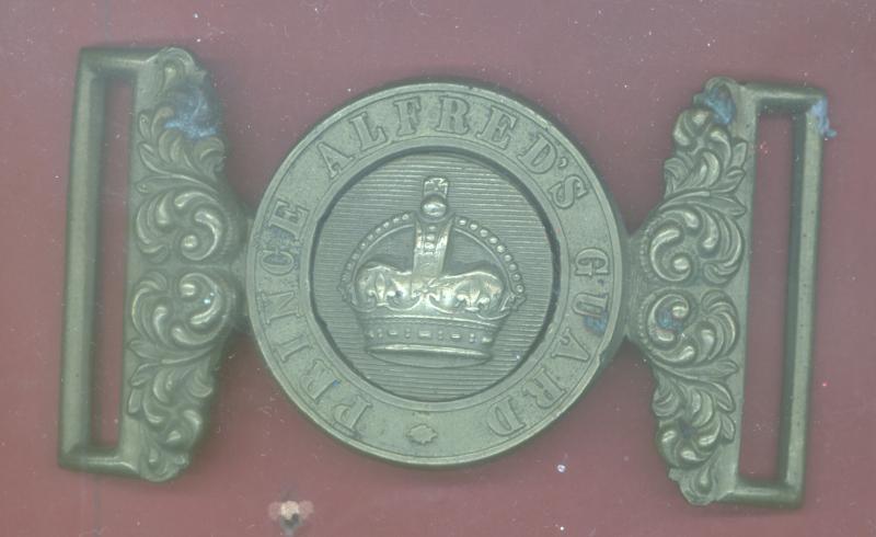 South African Prince Alfred's Guard waist belt clasp
