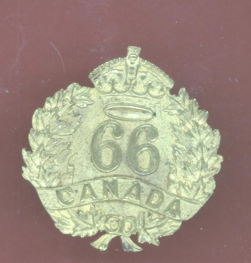 Canadian 66th Battalion (Edmonton, Alberta) WW1 sweetheart