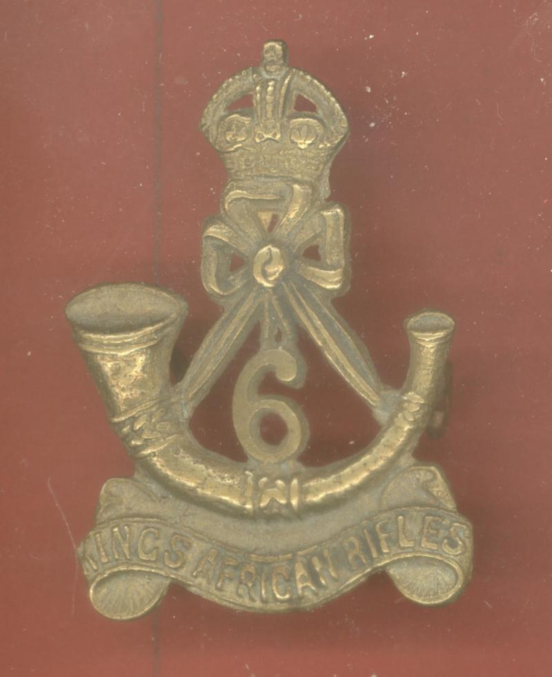 6th King's African Rifles cap badge