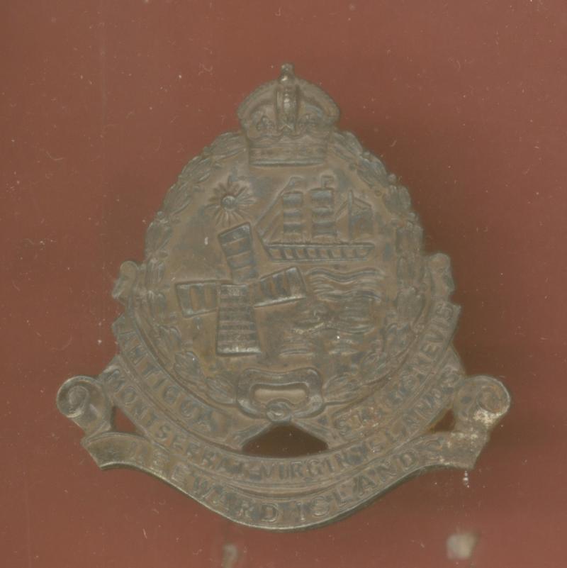 Leeward Islands Battalion cap badge.