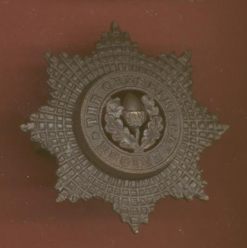 The Cheshire Regiment Officer's OSD cap badge