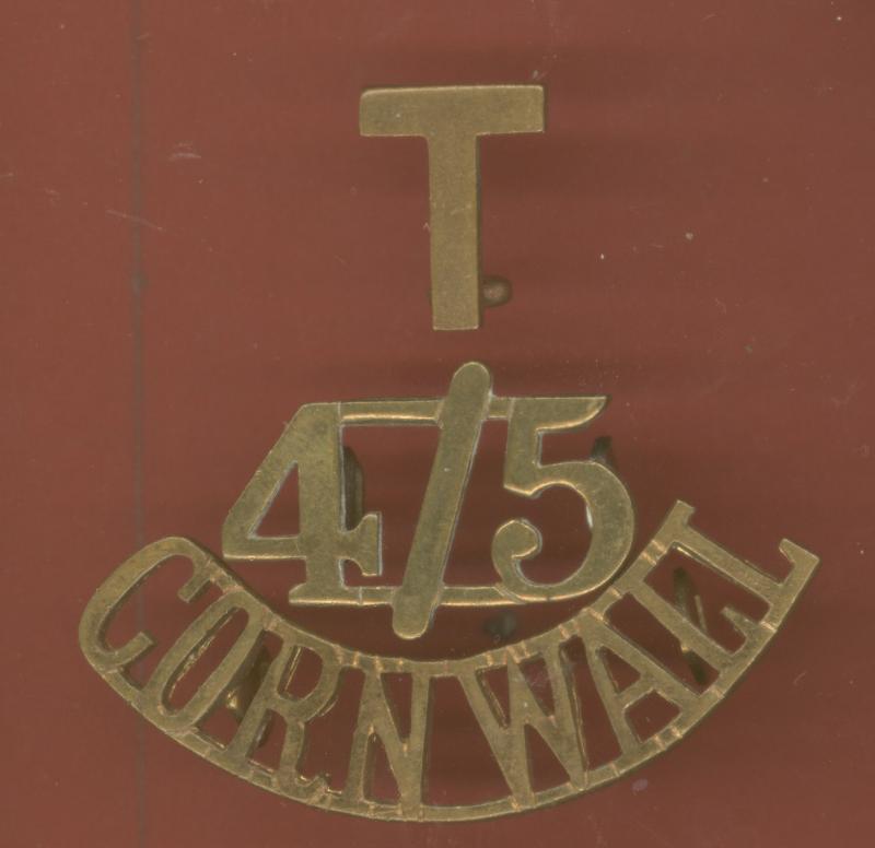 T / 4/5 / CORNWALL shoulder title