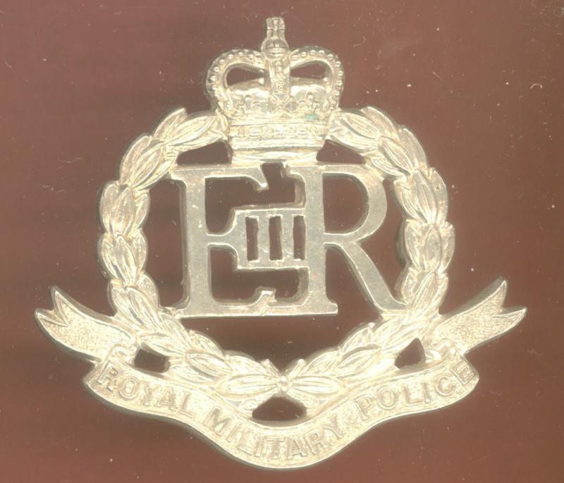 Royal Military Police Officers dress cap badge