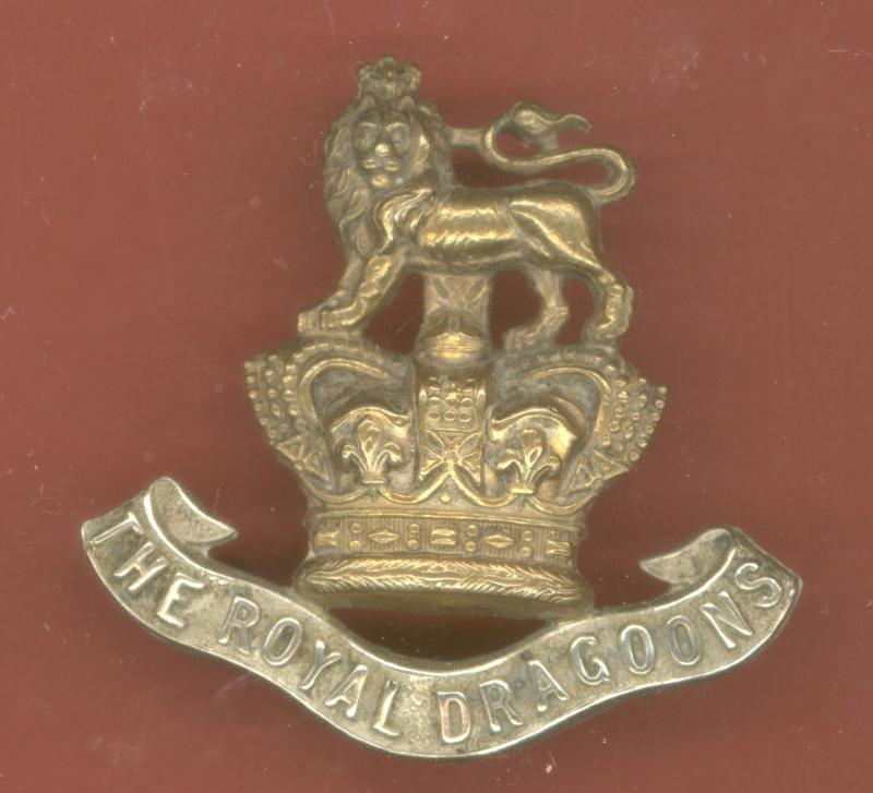 1st Royal Dragoons Victorian OR's cap badge
