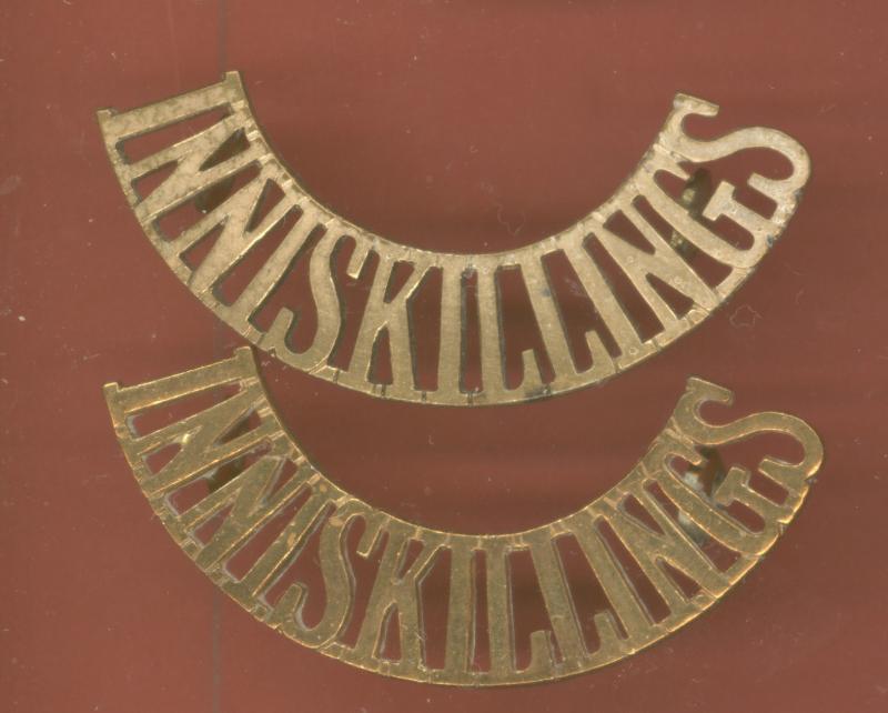 Royal Inniskilling Fusiliers Regiment shoulder titles