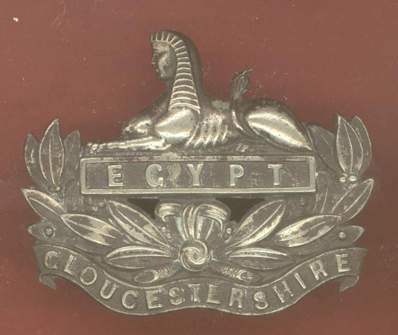 The Gloucestershire Regiment Victorian OR's cap badge