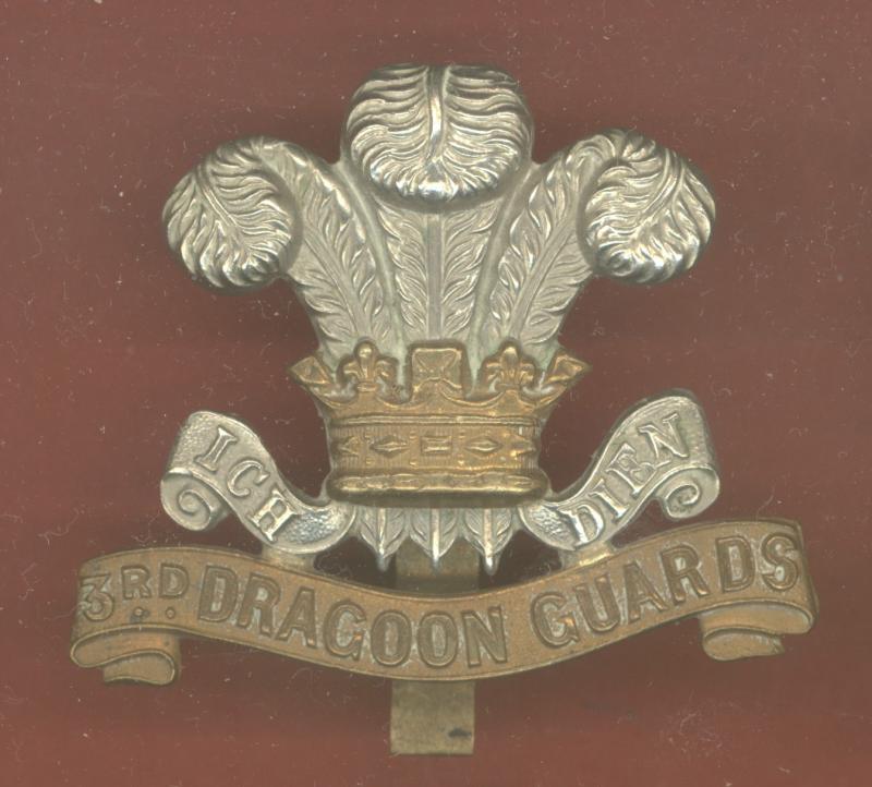 3rd Prince of Wales Dragoon Guards WW1 OR's cap badge