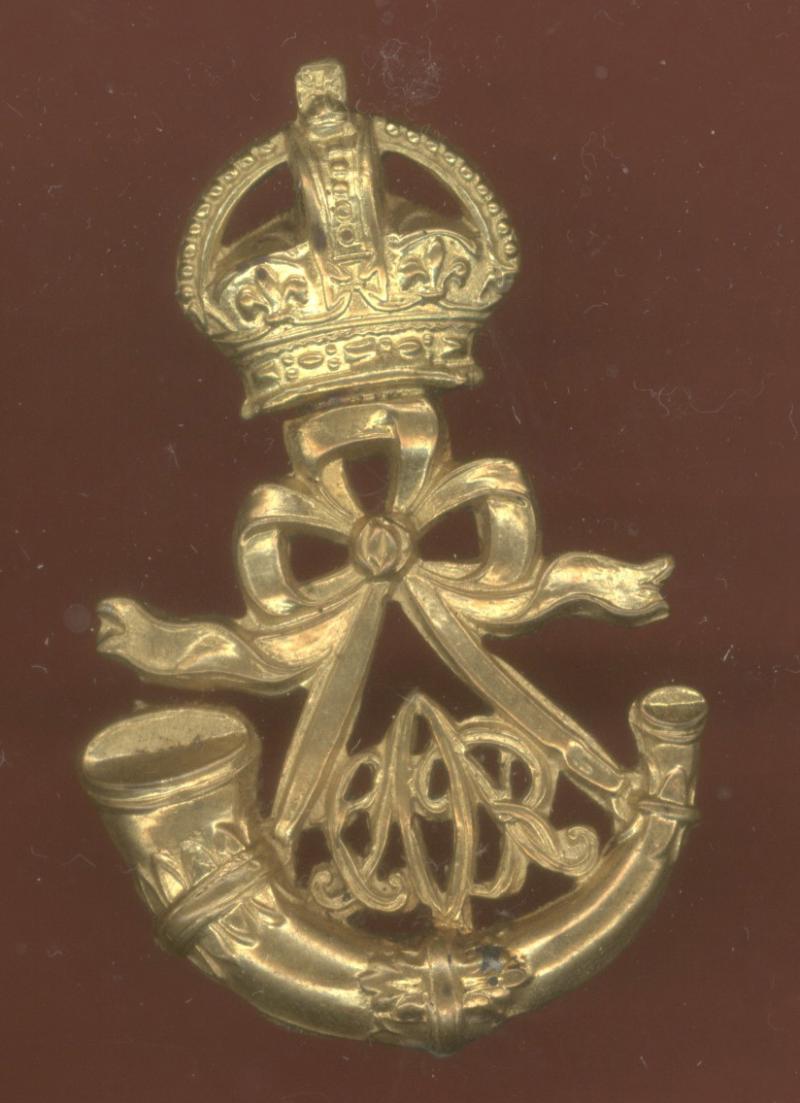 South African Cape Mounted Rifles Edwardian Officer's cap badge
