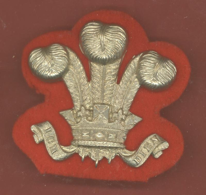 10th Royal Hussars (Prince Of Wales's Own) NCO's arm badge