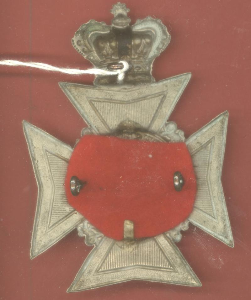 2nd Somersetshire Rifle Volunteers Victorian Helmet Plate