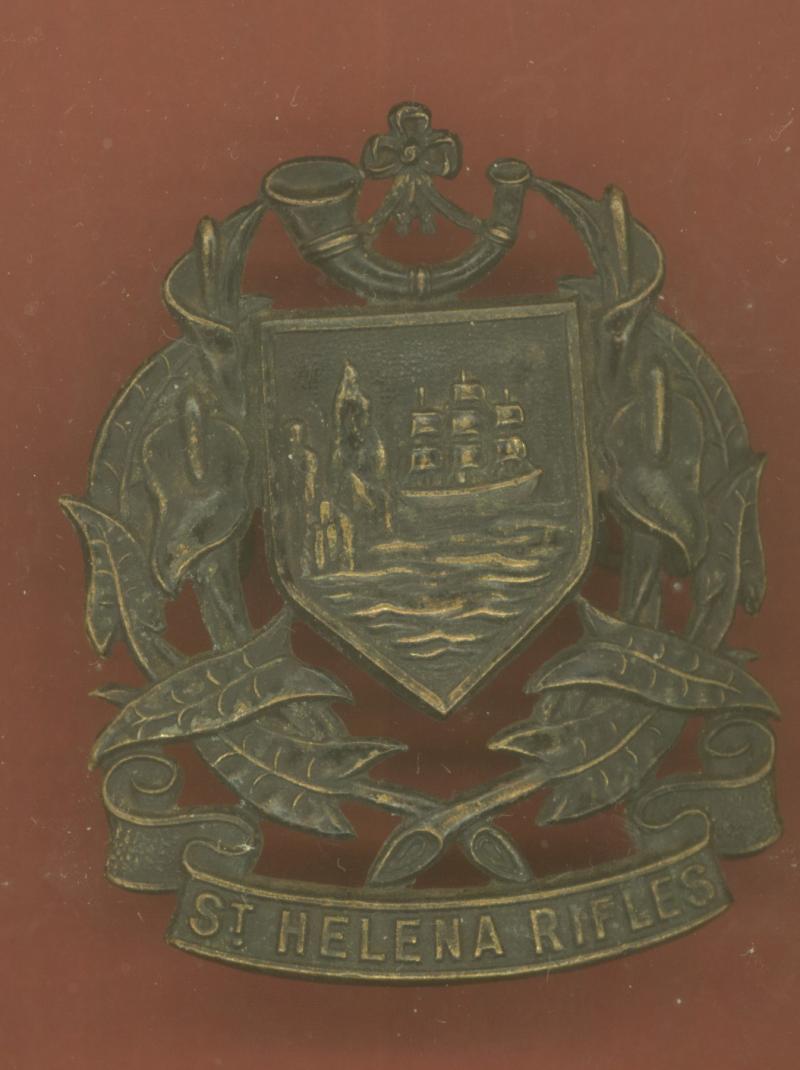 St.Helena Rifles Officer's OSD cap badge