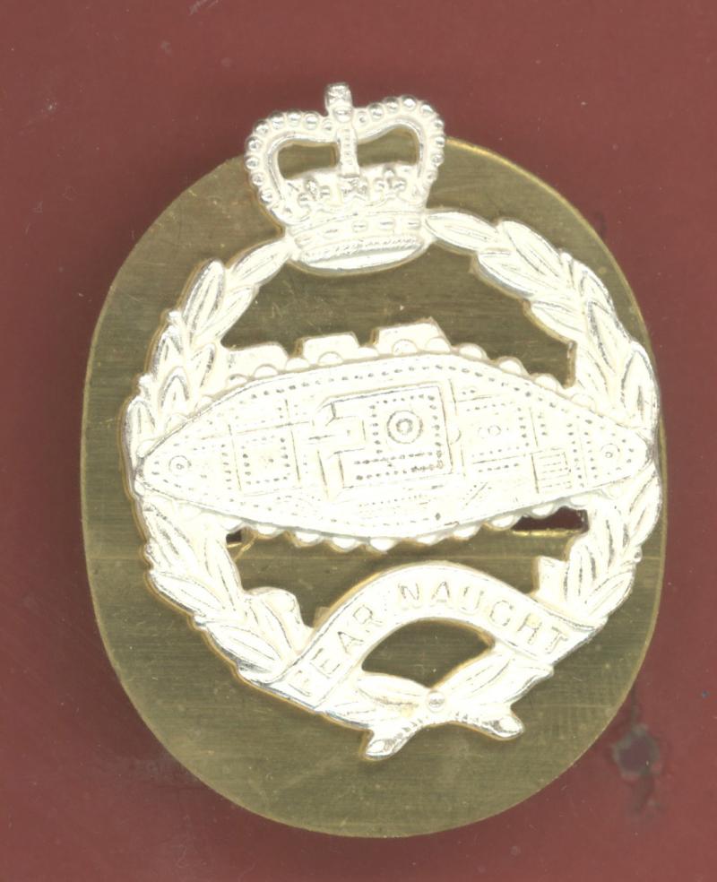 Royal Tank Regiment EIIR Officer's beret badge