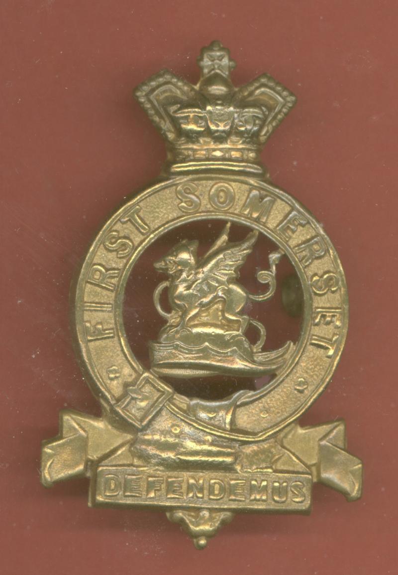 First Somerset Light Infantry Militia Victorian Glengarry Badge