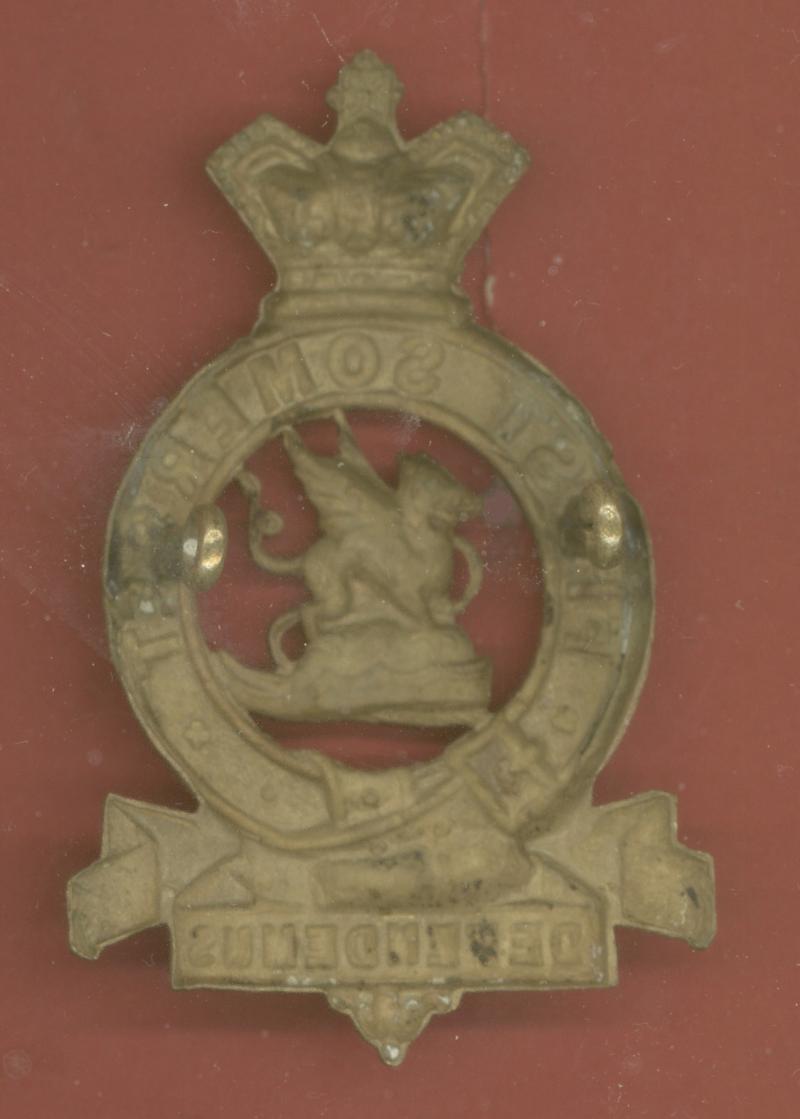 First Somerset Light Infantry Militia Victorian Glengarry Badge