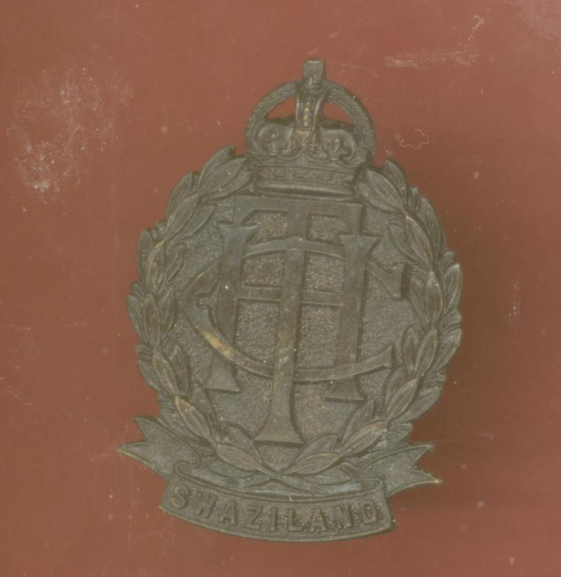 British Colonial Swaziland High Commission Territories cap badge