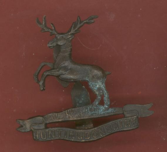 Huntingdonshire Cyclists Battalion WW1 Officer OSD cap badge
