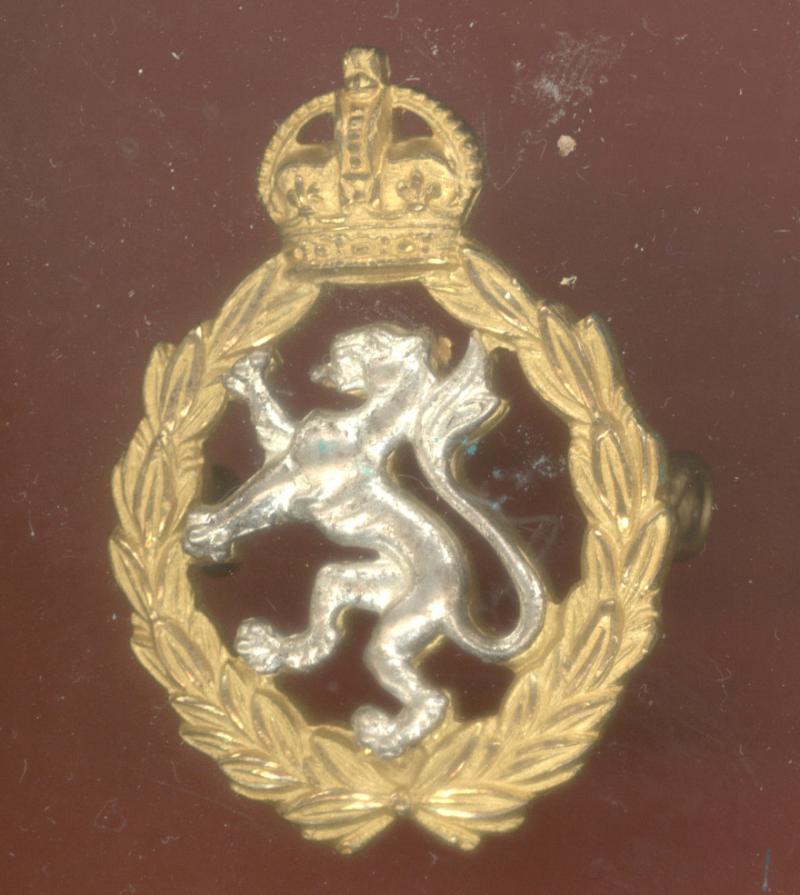 Women's Royal Army Corps Officer's cap badge