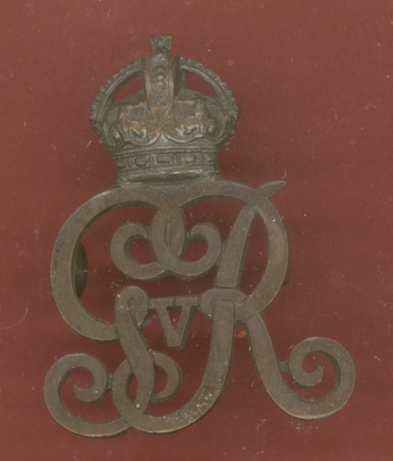 The Norfolk Yeomanry WW1 Officer's OSD cap badge