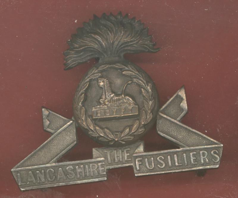 Lancashire Fusiliers Officers cap badge