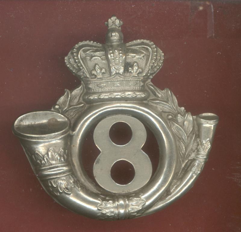 Scottish 8th (Blythswood) Lanarkshire Rifle Volunteers Victorian OR's shako badge