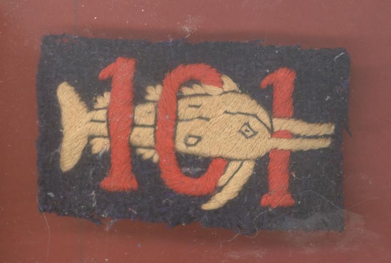 101 Troop No 6 Commando cloth formation sign