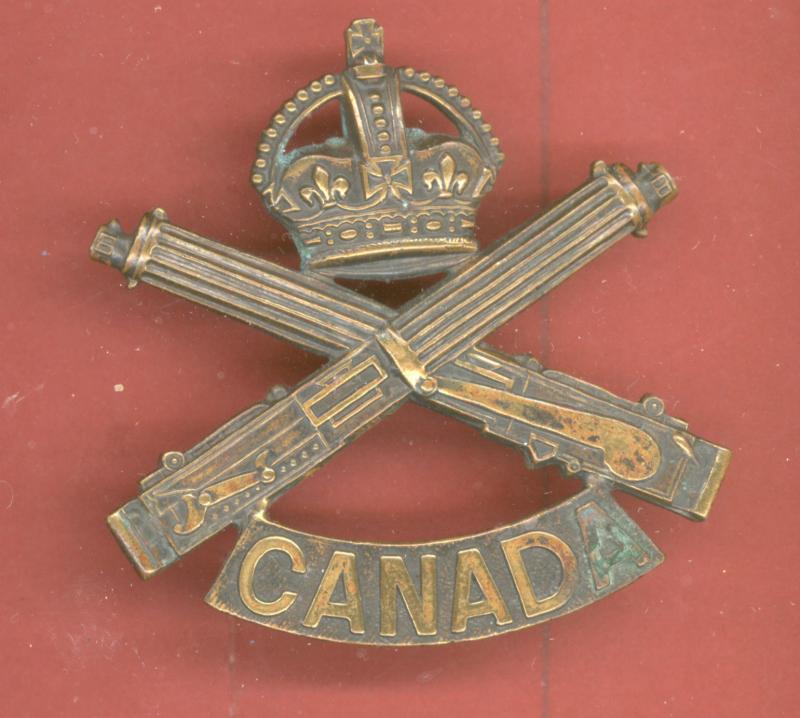 Canadian 3rd Machine Gun Battalion WW1 CEF cap badge