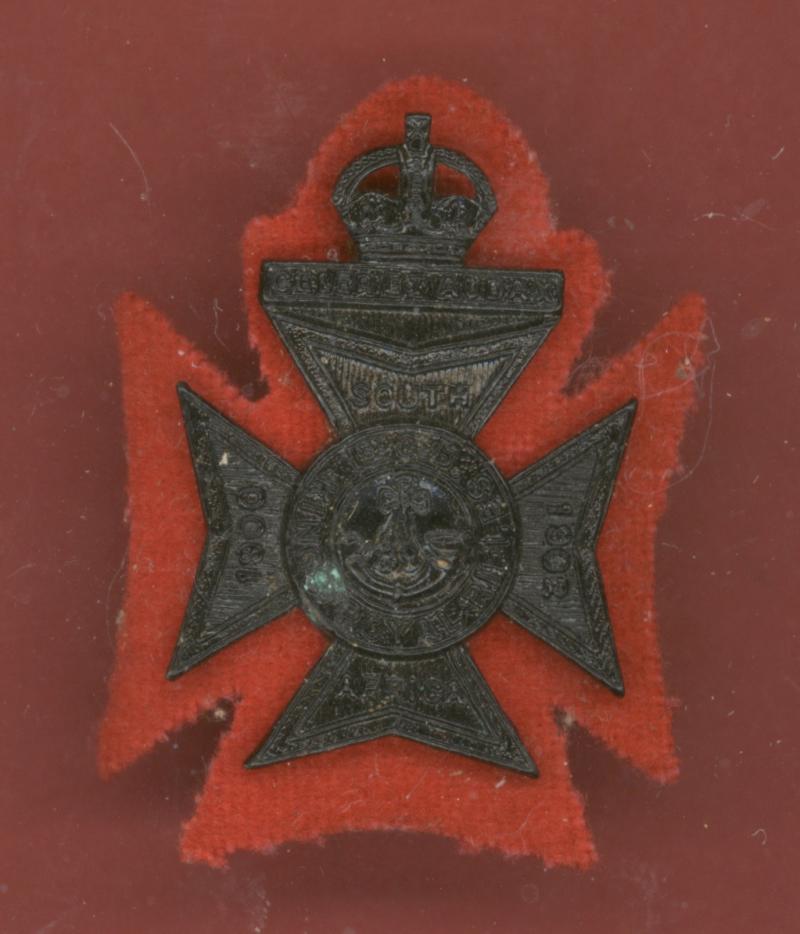 1st Cadet Bn. King's Royal Rifle Corps Cadets F.S. cap badge