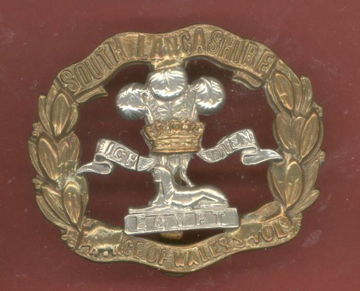 South Lancashire Regt. Prince of Wales Vols WW1 OR's cap badge